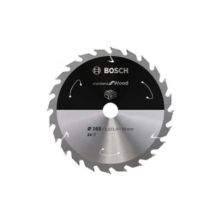 BOSCH list kružne pile za drvo 165x20x1,5 mm, 24Z, PRO Wood cordless