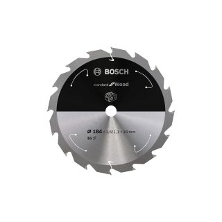 BOSCH list kružne pile za drvo 184x16x1,6 mm, 16Z, PRO Wood cordless