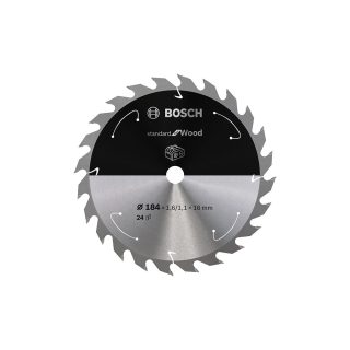 BOSCH list kružne pile za drvo 184x16x1,6 mm, 24Z, PRO Wood cordless