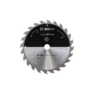 BOSCH list kružne pile za drvo 190x20x1,6 mm, 24Z, PRO Wood cordless