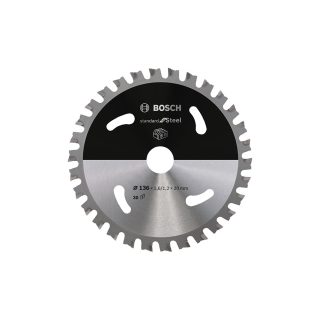 BOSCH list kružne pile za metal, 136x1,6/1,2x20 mm, Z30, PRO Steel cordless