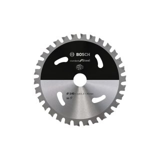 BOSCH list kružne pile za metal, 140x1,6/1,2x20 mm, Z30, PRO Steel cordless