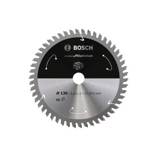 BOSCH list kružne pile 136x15,875x1,6 mm, 50Z, PRO Aluminium cordless