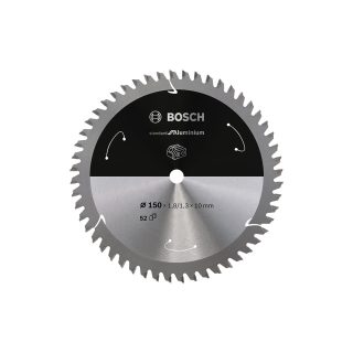 BOSCH list kružne pile 150x10x1,8 mm, 52Z, PRO Aluminium cordless