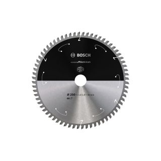 BOSCH list kružne pile 250x30x2,4 mm, 68Z, PRO Aluminium cordless
