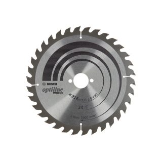 BOSCH list kružne pile za drvo 216x30x2,6 mm, 34Z, PRO Wood Circular