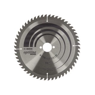 BOSCH list kružne pile za drvo 216x30x2,6 mm, 54Z, PRO Wood Circular