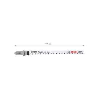 BOSCH list ubodne pile za drvo T 308 BO 117 mm, 25 kom