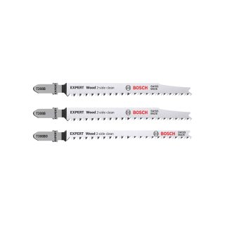 BOSCH set listova ubodne pile za drvo T308B/BO 117 mm, 3 kom