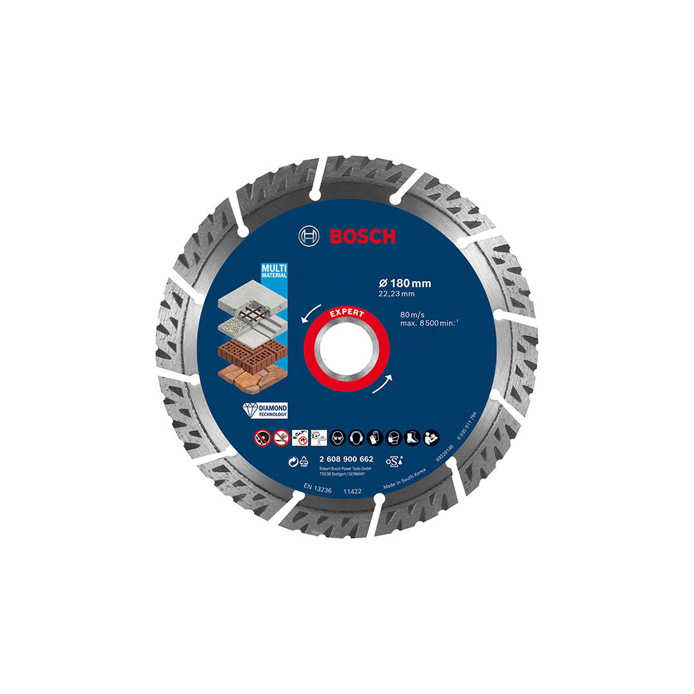BOSCH dijamantna rezna ploča EXPERT Multi Material 180×22,23 mm
