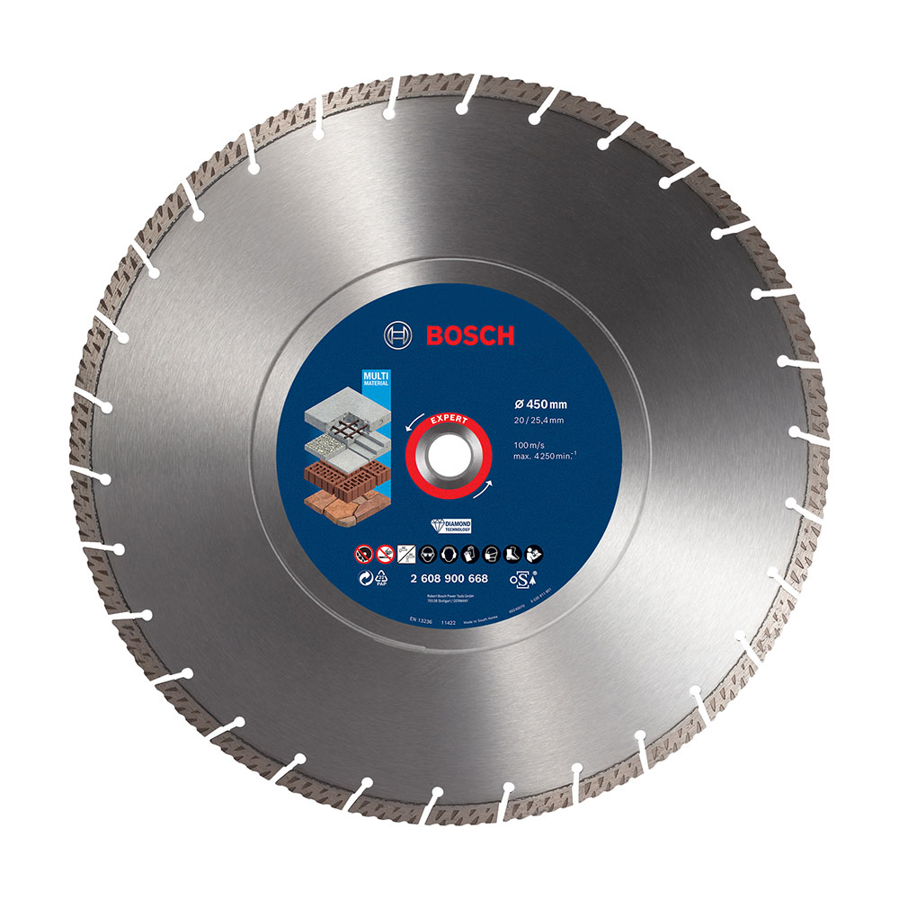 BOSCH dijamantna rezna ploča EXPERT Multi Material 450×25,40 mm