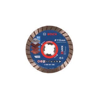 BOSCH dijamantna rezna ploča EXPERT MultiMaterial X-LOCK 115×22,23 mm