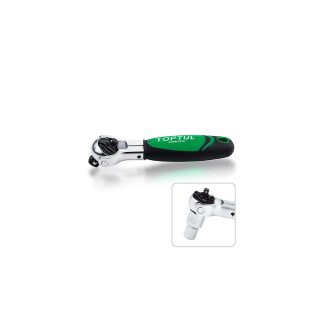 TOPTUL račna zglobna dvostrana 1/2"-1/4" 72 zuba 173 mm CJMM1616-TPL