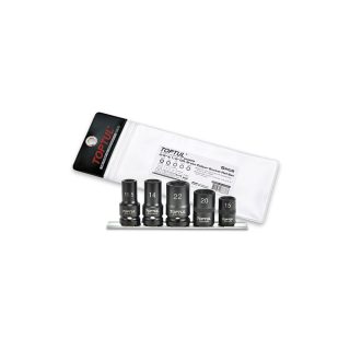 TOPTUL set nasadnih ključeva za kočnice 14-22 mm 1/2", 3/8" 5 dj. GAAG0503-TPL