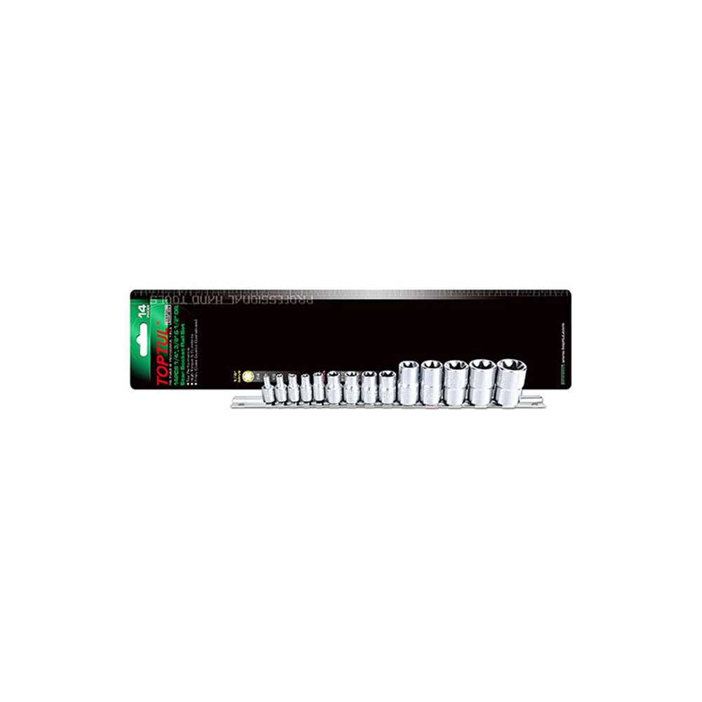 TOPTUL set nasadnih Torx ključeva 1/4" 3/8" 1/2" 14 dj. GAAR1402-TPL