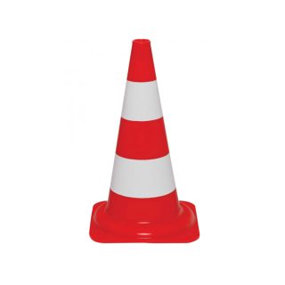 MORAVIA signalni čunj crvena/bijela 50cm 35314107-MGF