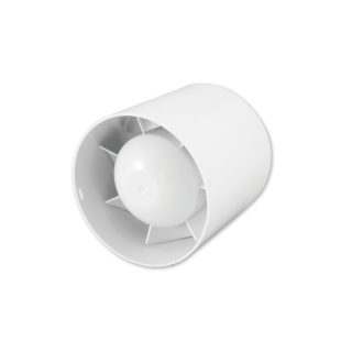 COMMEL ventilator 12W 100 mm s kugličnim ležajem cijevni bijeli 420-301