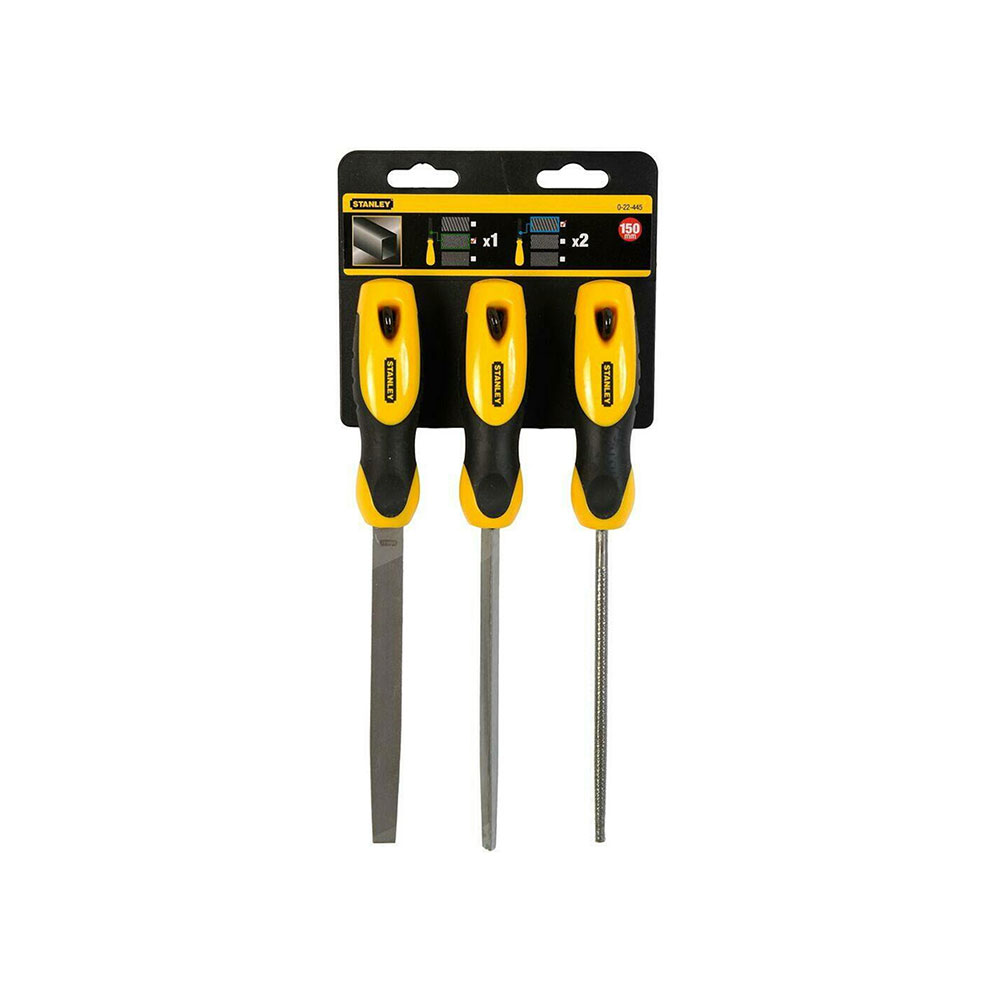 STANLEY set turpija 150 mm 3 kom 0-22-445