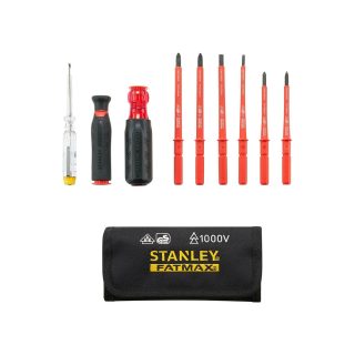 STANLEY set odvijača s izmjenjivim nastavcima VDE 10 kom FMHT66426-0