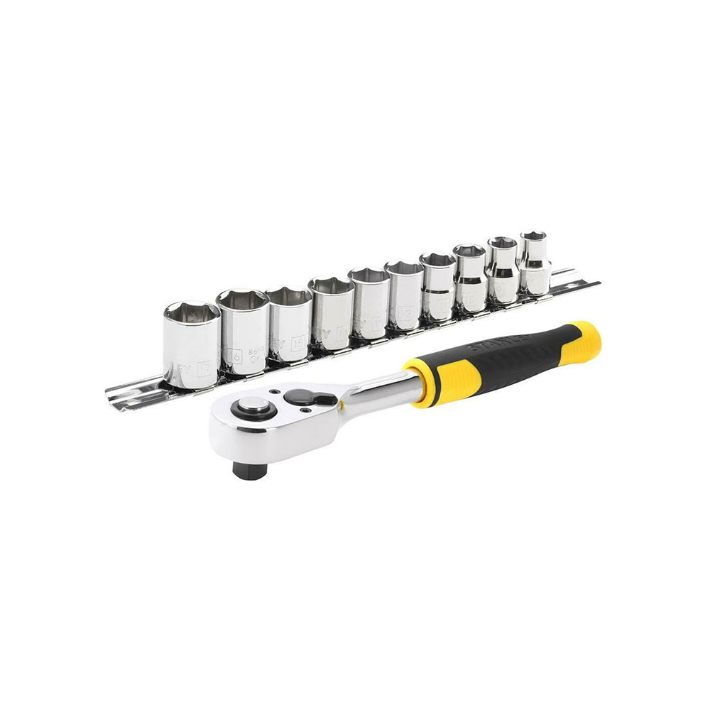 STANLEY set nasadnih ključeva 3/8” 8-17 mm, 11 kom STMT82670-0