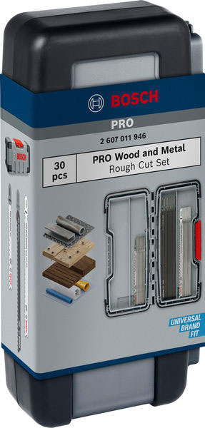 BOSCH set listova ubodne pile za drvo/metal/plastika 100 mm, 1 kom - Slika 2
