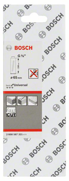 BOSCH dijamantno krunsko svrdlo ciglu/opeku PRO Core Cutter dry kruna G 1/2", 65x150 mm - Slika 2