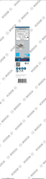 BOSCH dijamantno krunsko svrdlo za beton PRO Core Cutter wet UNC 1 1/4", 122x450 mm - Slika 2