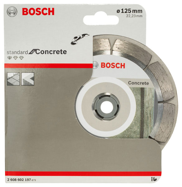 BOSCH dijamantna rezna ploča za beton Standard for Concrete 125×22,23 mm - Slika 2