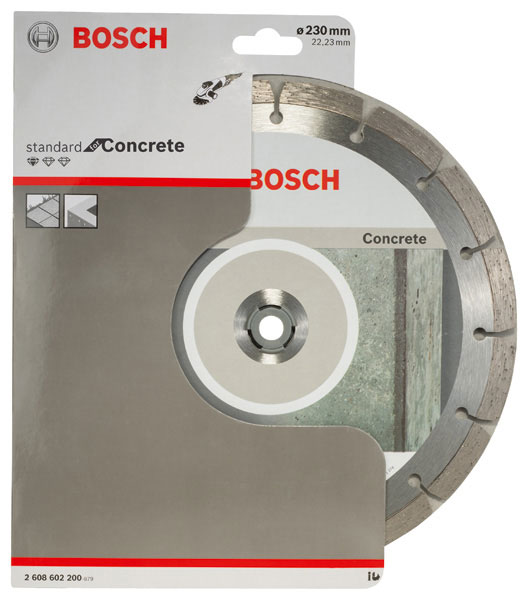 BOSCH dijamantna rezna ploča za beton Standard for Concrete 230×22,23 mm - Slika 2
