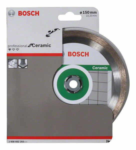 BOSCH dijamantna rezna ploča za keramiku Ceramic 150×22,23 mm - Slika 2