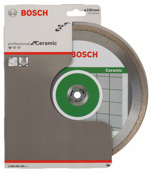 BOSCH dijamantna rezna ploča za keramiku Ceramic 230×22,23 mm - Slika 2