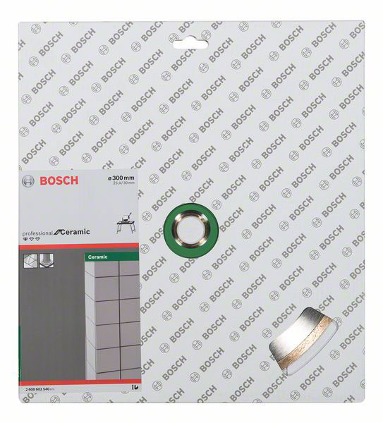 BOSCH dijamantna rezna ploča za keramiku Ceramic 300×30/25,40 mm - Slika 2