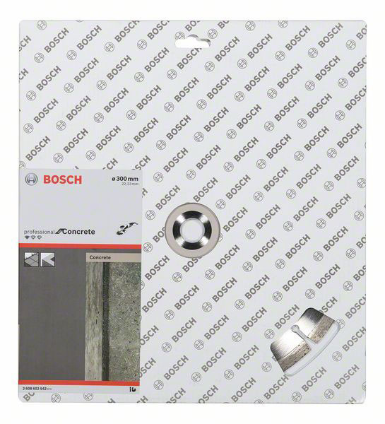 BOSCH dijamantna rezna ploča za beton Standard for Concrete 300×22,23 mm - Slika 2