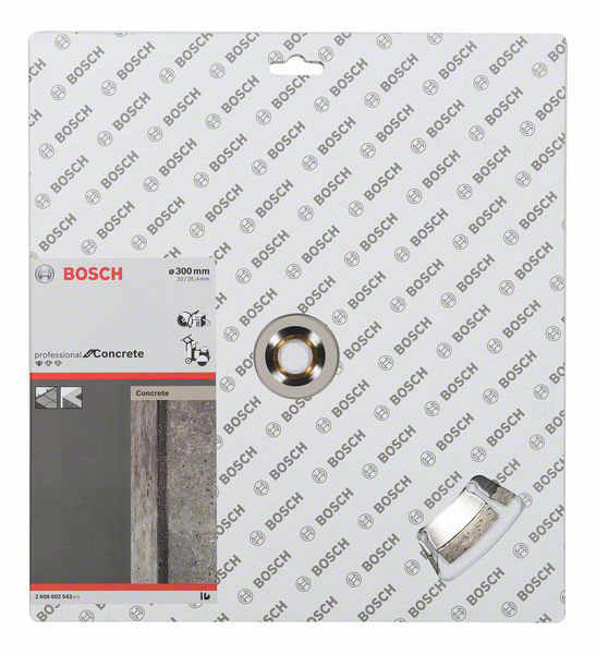 BOSCH dijamantna rezna ploča za beton Standard for Concrete 300×20/25,40 mm - Slika 2