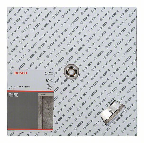 BOSCH dijamantna rezna ploča za beton Standard for Concrete 400×20/25,40 mm - Slika 2