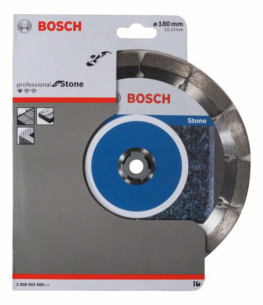 BOSCH dijamantna rezna ploča za kamen Standard for Stone 180×22,23 mm - Slika 2