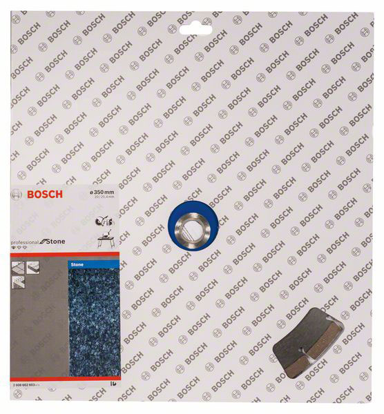 BOSCH dijamantna rezna ploča za kamen Standard for Stone 350×20/25,40 mm - Slika 2
