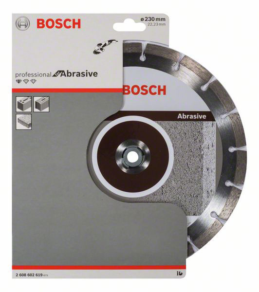 BOSCH dijamantna rezna ploča za ciglu/žbuku/porobeton Standard for Abrasive 230×22,23 mm - Slika 2