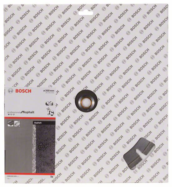 BOSCH dijamantna rezna ploča za asfalt Standard for Asphalt 350×20/25,40 mm - Slika 2