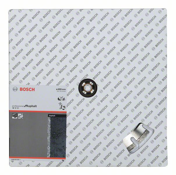 BOSCH dijamantna rezna ploča za asfalt Standard for Asphalt 400×20/25,40 mm - Slika 2