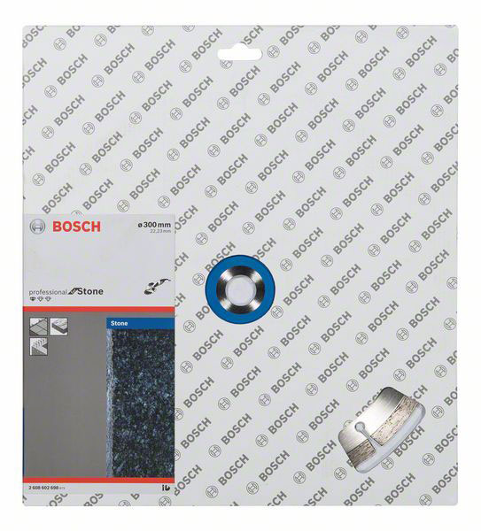 BOSCH dijamantna rezna ploča za kamen Standard for Stone 300×22,23 mm - Slika 2