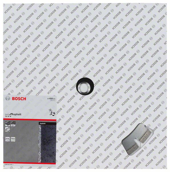 BOSCH dijamantna rezna ploča za asfalt PRO Asphalt 450×25,40 mm - Slika 2