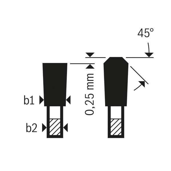 BOSCH list kružne pile 230x30x3,0 mm, 64Z, Eco for Aluminium - Slika 2