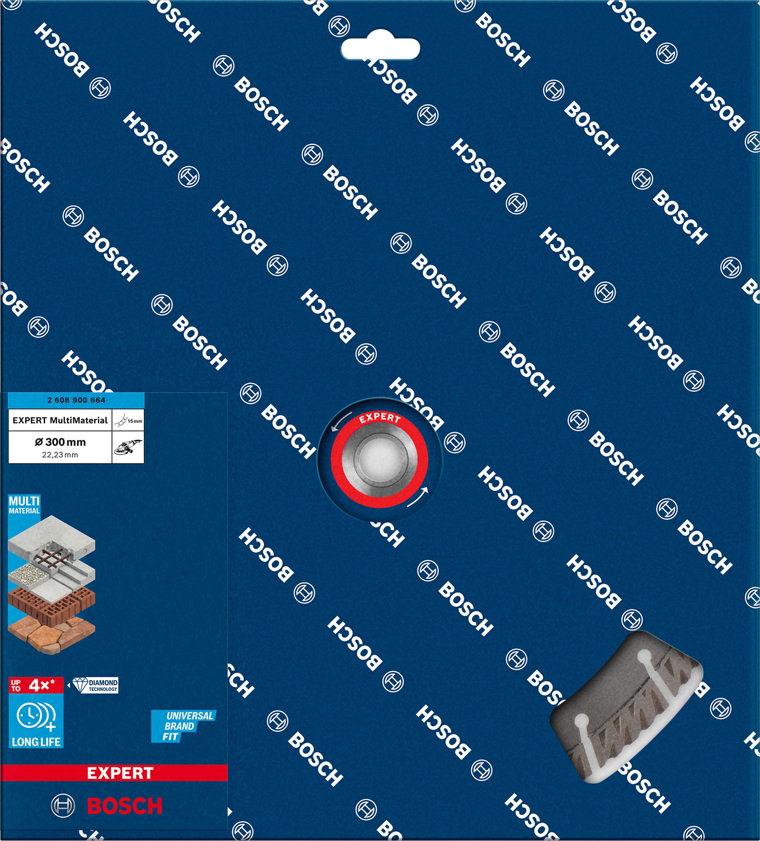 BOSCH dijamantna rezna ploča EXPERT Multi Material 300×22,23 mm - Slika 2