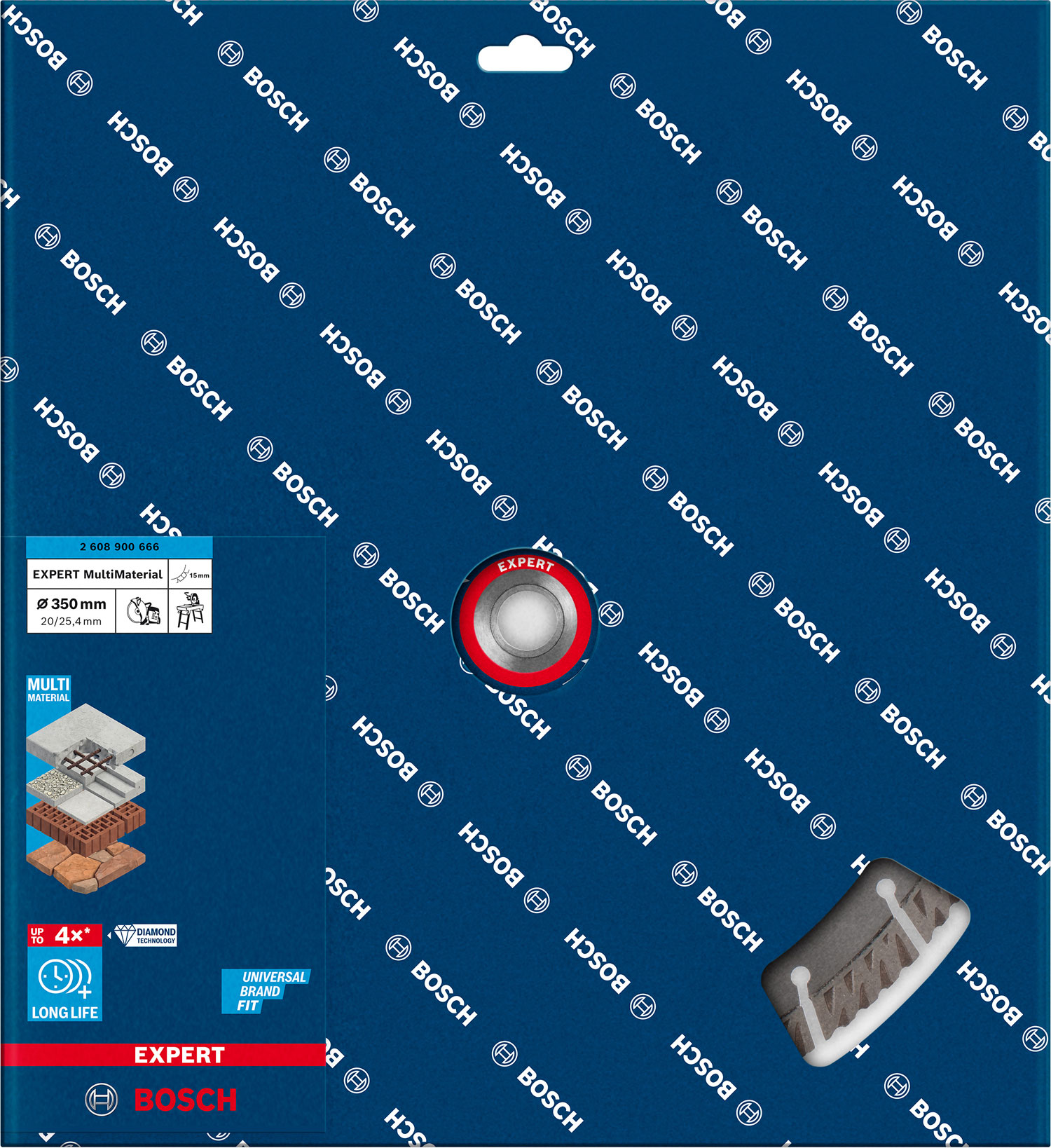 BOSCH dijamantna rezna ploča EXPERT Multi Material 350×20/25,40 mm - Slika 2