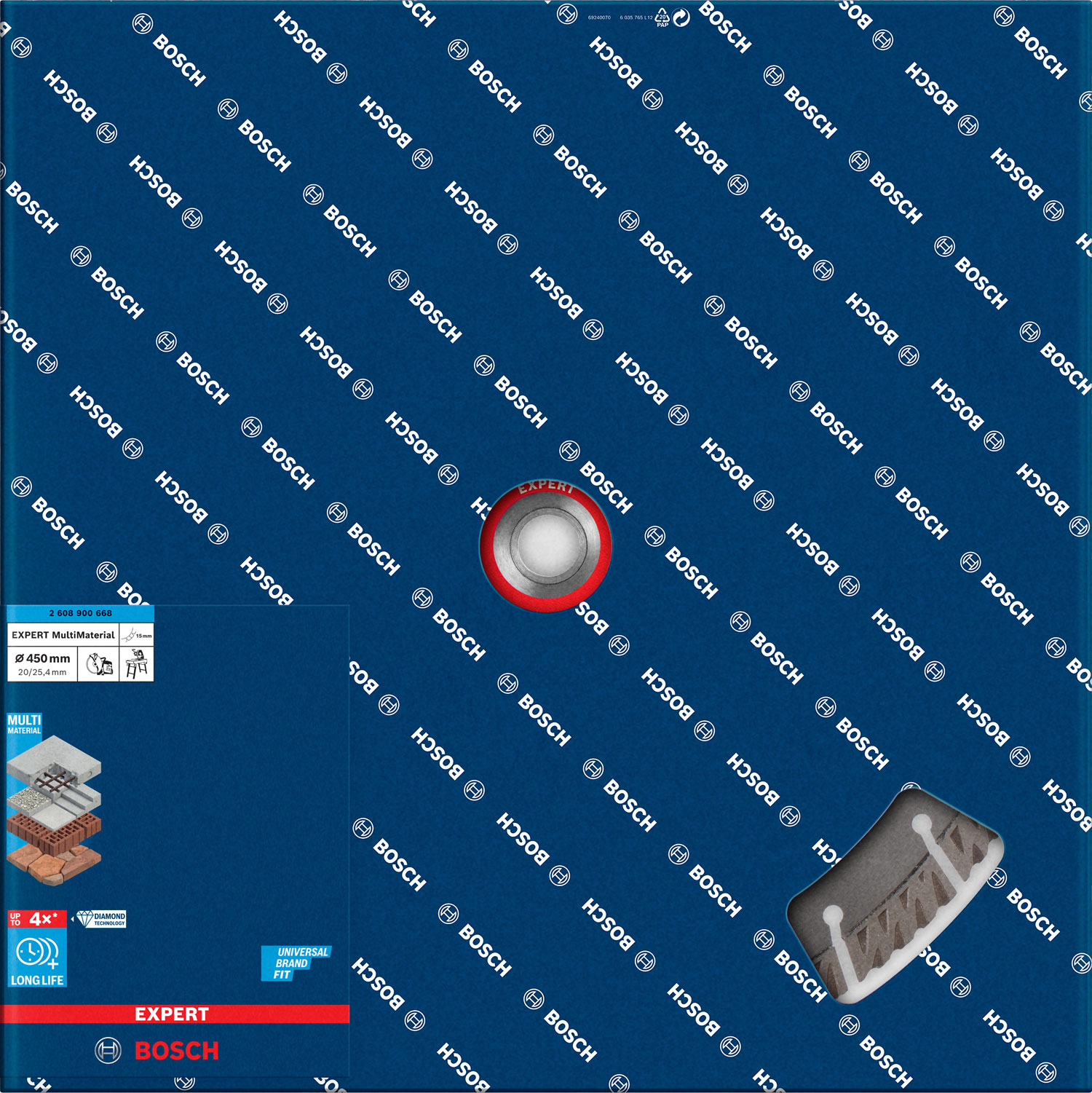 BOSCH dijamantna rezna ploča EXPERT Multi Material 450×25,40 mm - Slika 3