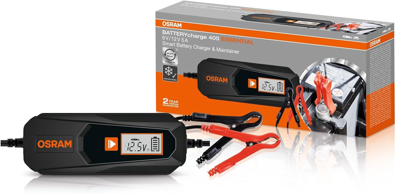 OSRAM punjač akumulatora BATTERYcharge 405 ESSENTIAL 5A-90Ah 6/12V OEBCS405ESN-OSR - Slika 2