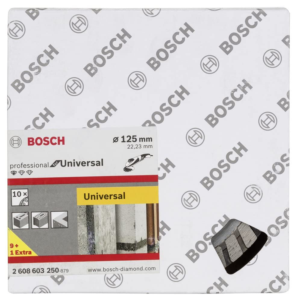 BOSCH dijamantne rezne ploče PRO Multi Material Turbo 125×22,23 mm, 10 kom - Slika 2