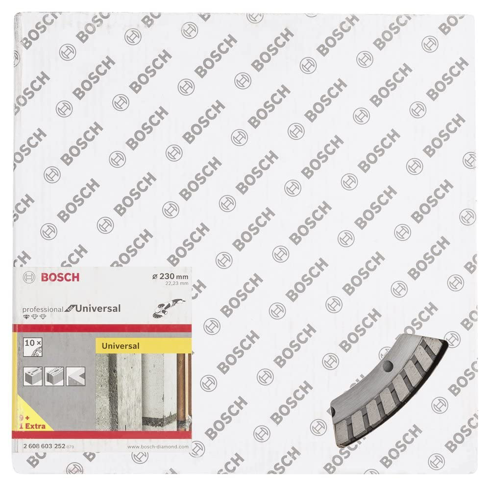 BOSCH dijamantne rezne ploče PRO Multi Material Turbo 230×22,23 mm, 10 kom - Slika 2