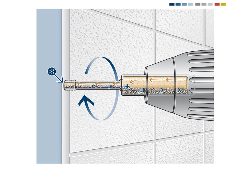 BOSCH dijamantno krunsko svrdlo za keramiku PRO Ceramic dry, 8x30 mm - Slika 3